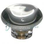 Mushroom Glass Cupboard Knob